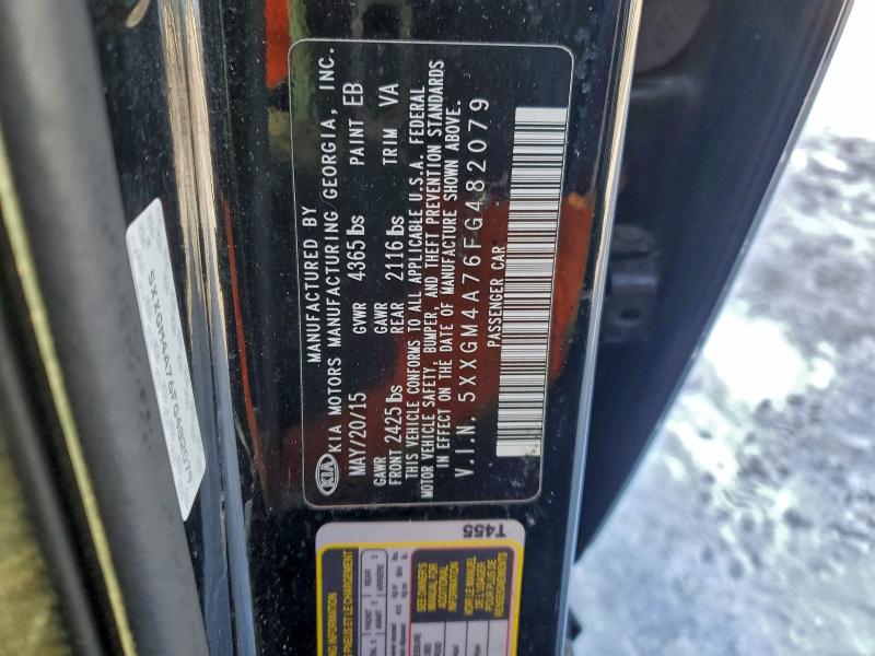 2015 KIA OPTIMA LX #3305302391