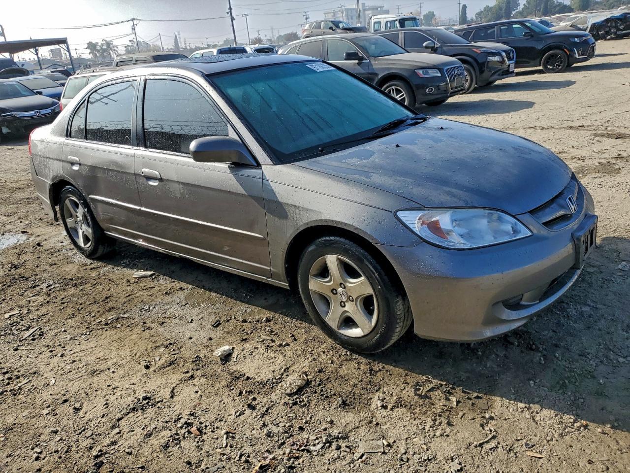 Lot #3315871088 2005 HONDA CIVIC EX