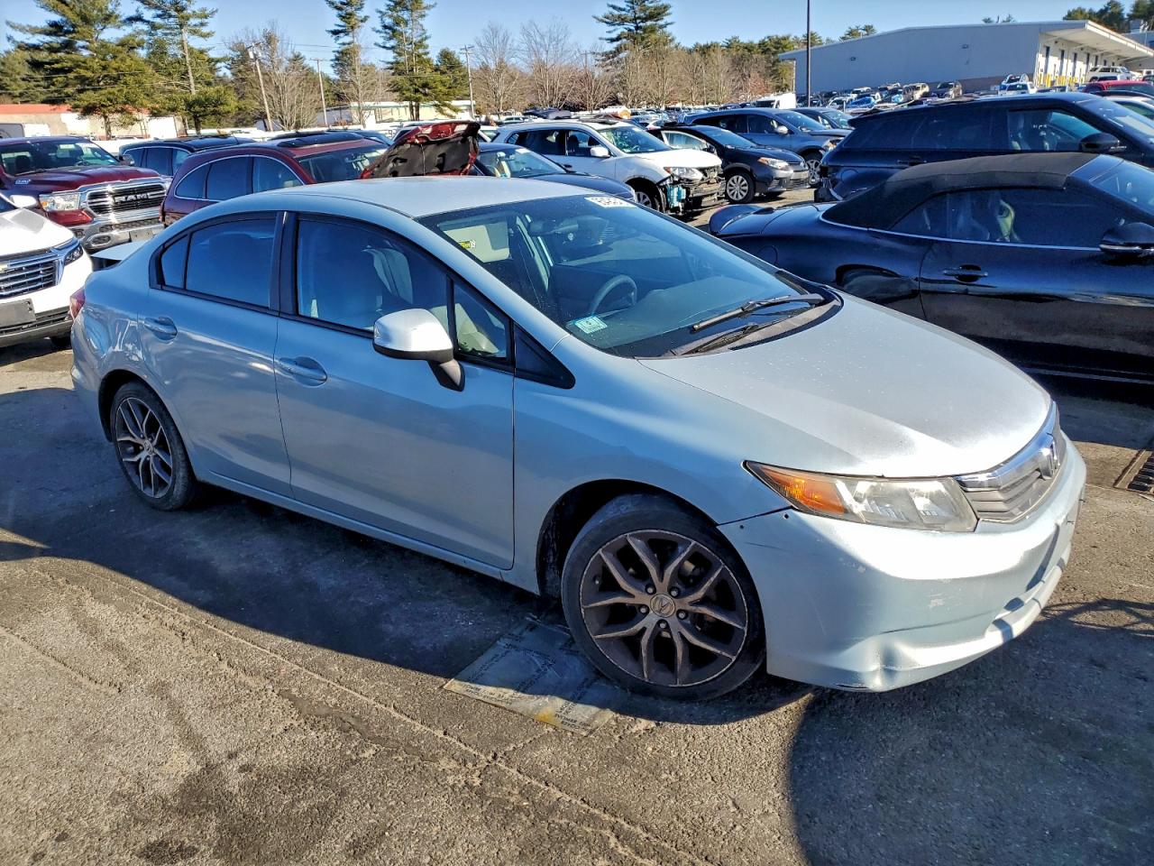 Lot #3309620591 2012 HONDA CIVIC LX