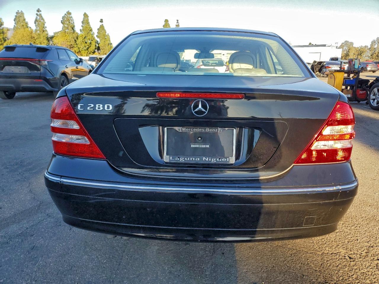 Lot #3316108225 2007 MERCEDES-BENZ C 280
