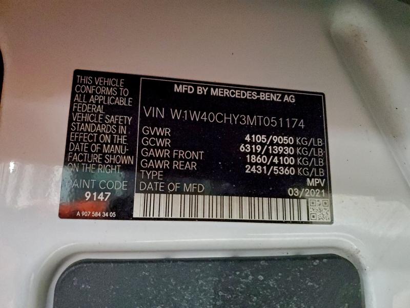 2021 MERCEDES-BENZ SPRINTER 2 #3311746719