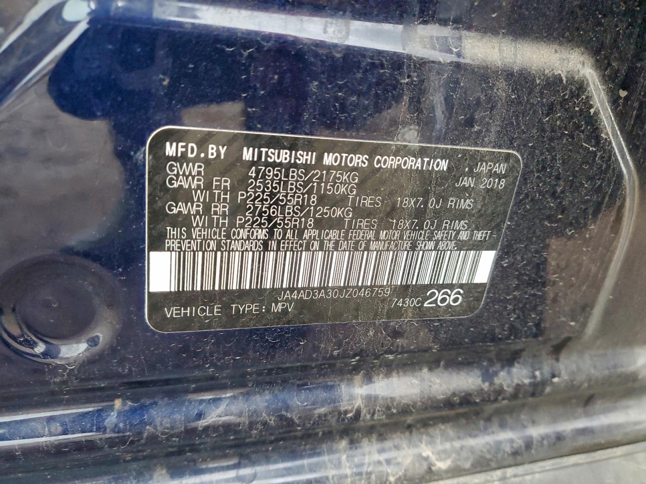 MITSUBISHI OUTLANDER SE