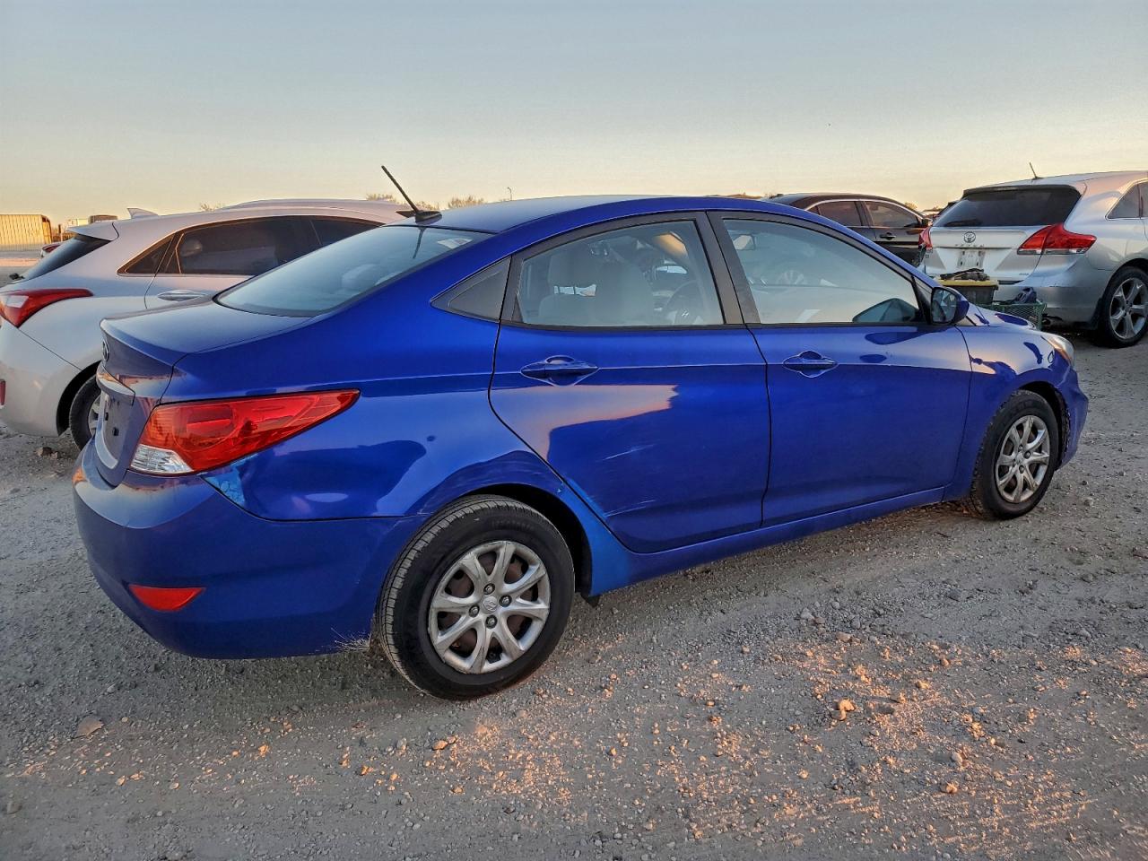 Lot #3312309777 2014 HYUNDAI ACCENT GLS