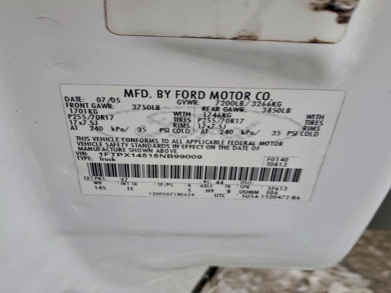 2005 FORD F150 #3303574928