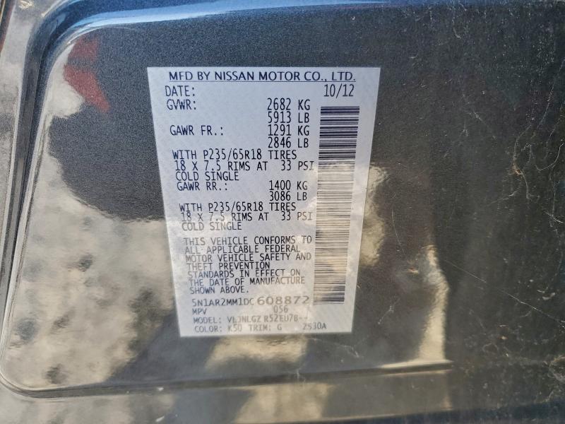2013 NISSAN PATHFINDER #3317758077