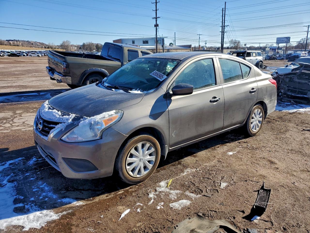 Lot #3308778031 2016 NISSAN VERSA S