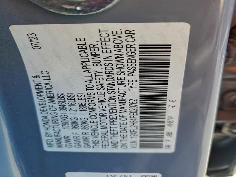 2023 HONDA CIVIC SPOR #3303979721