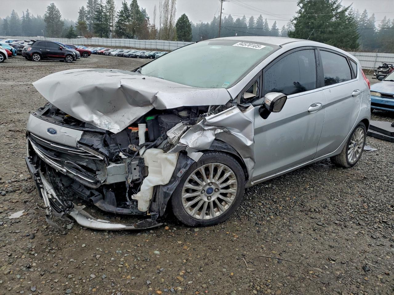 Lot #3304550465 2014 FORD FIESTA TIT