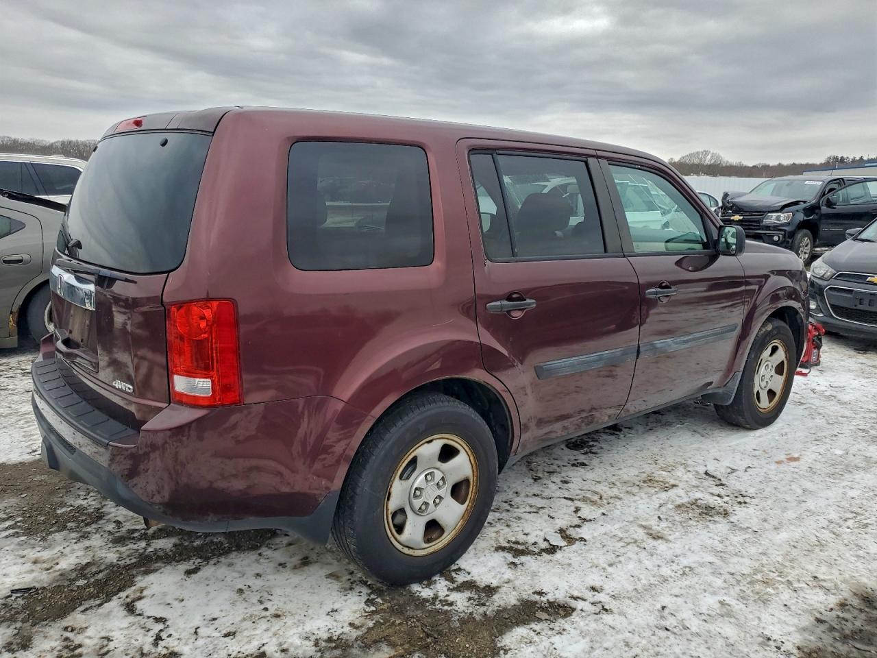 Lot #3317831209 2013 HONDA PILOT LX