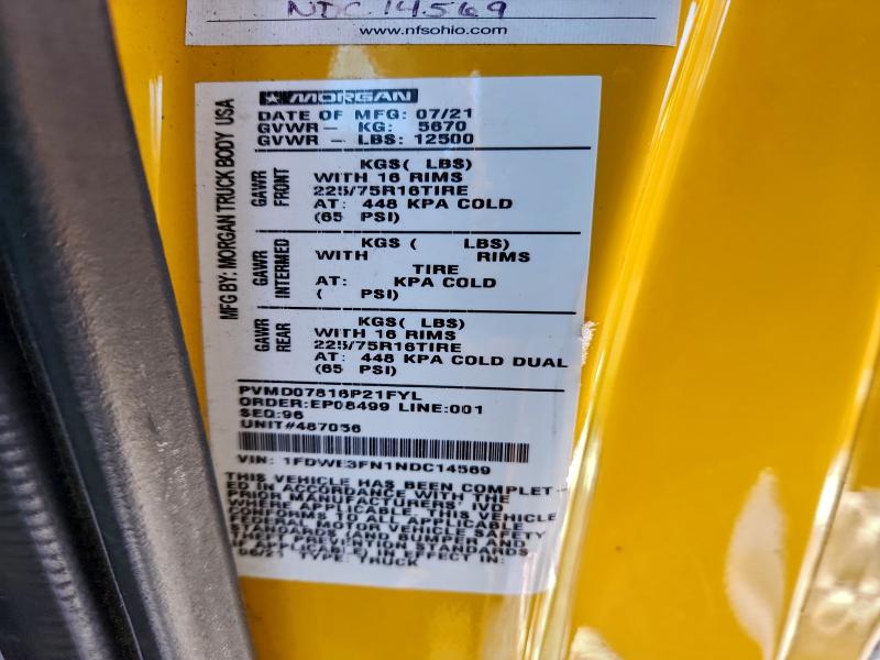 2022 FORD ECONOLINE #3309477578