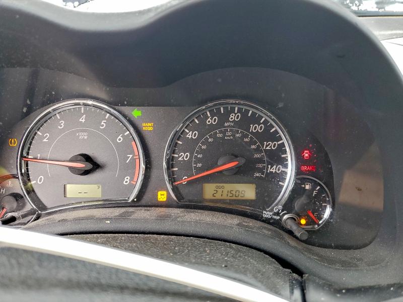 2011 TOYOTA COROLLA BA #3315957083