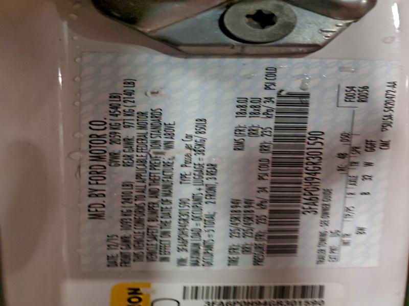 2016 FORD FUSION SE #3308276190