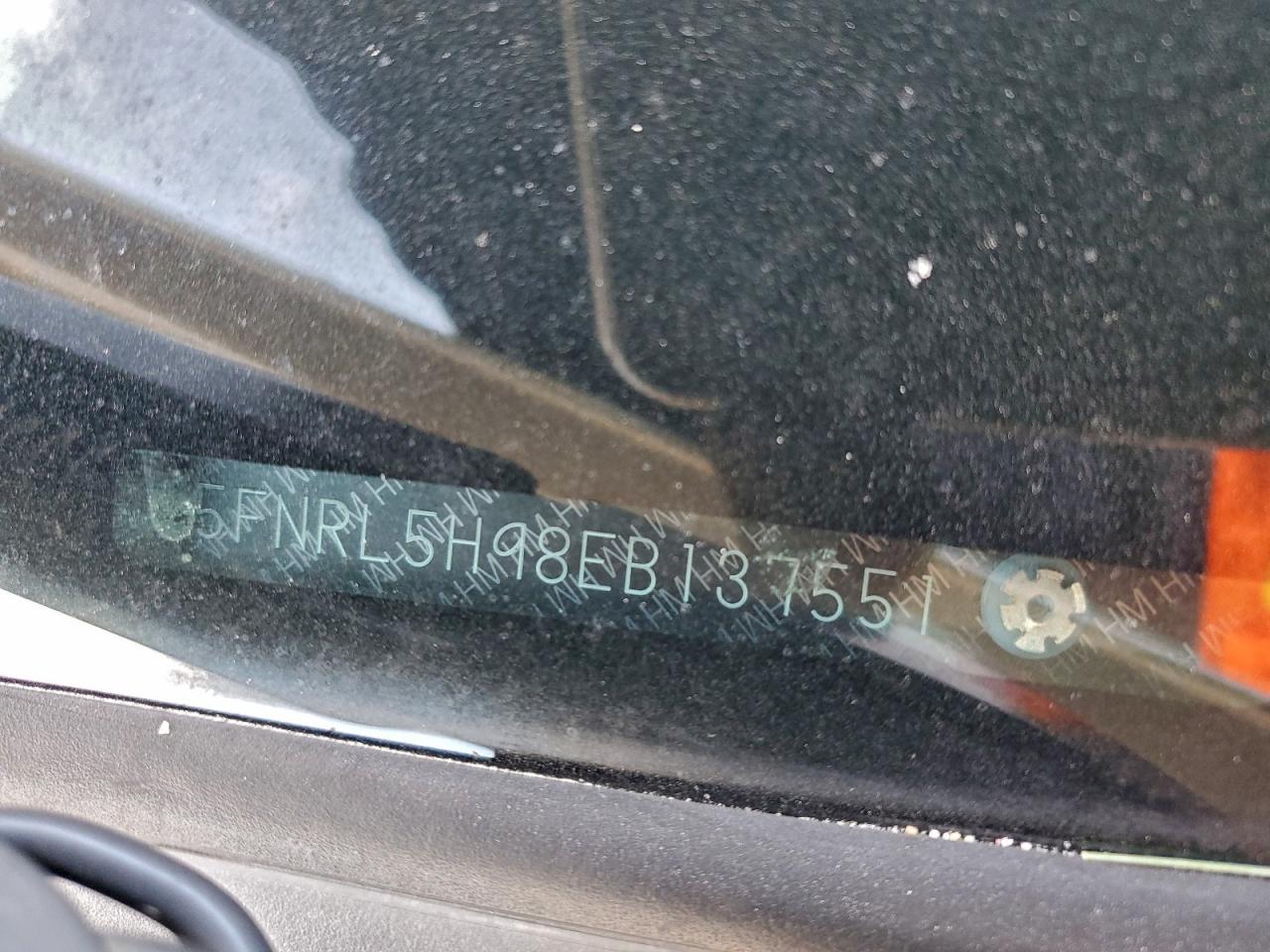 Lot #3316803419 2014 HONDA ODYSSEY TO