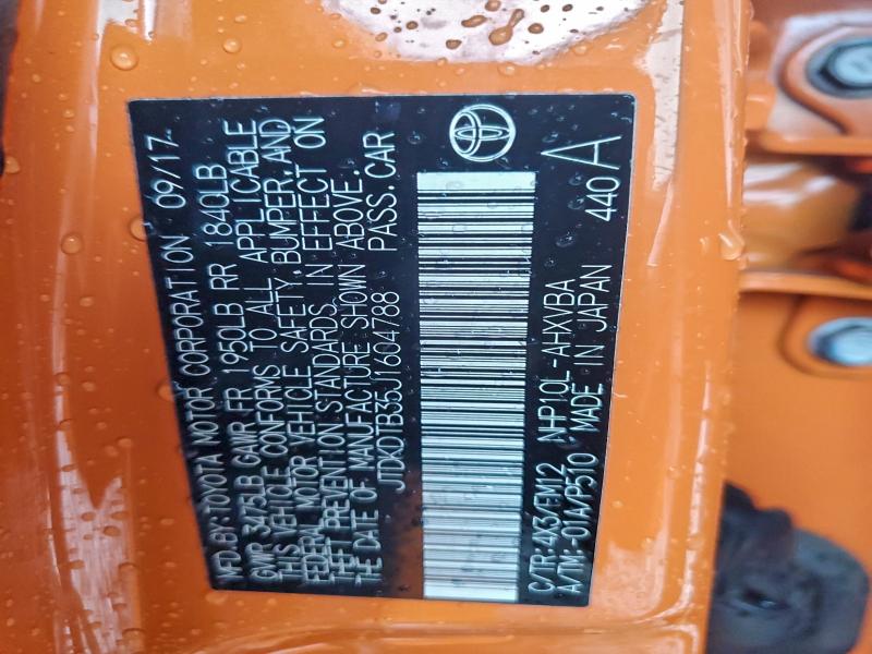 2018 TOYOTA PRIUS C #3316718452