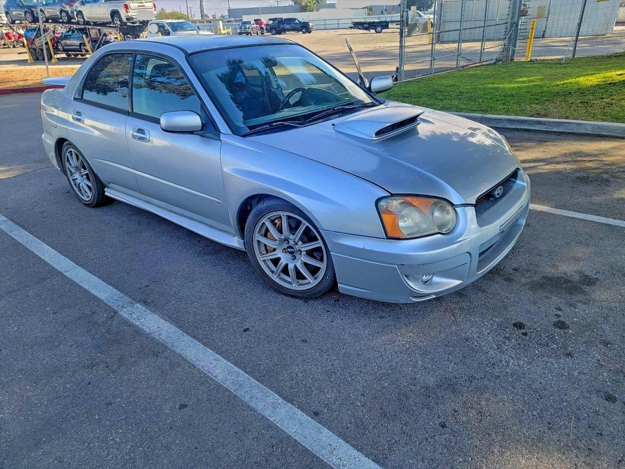 Lot #3311476265 2004 SUBARU IMPREZA WR