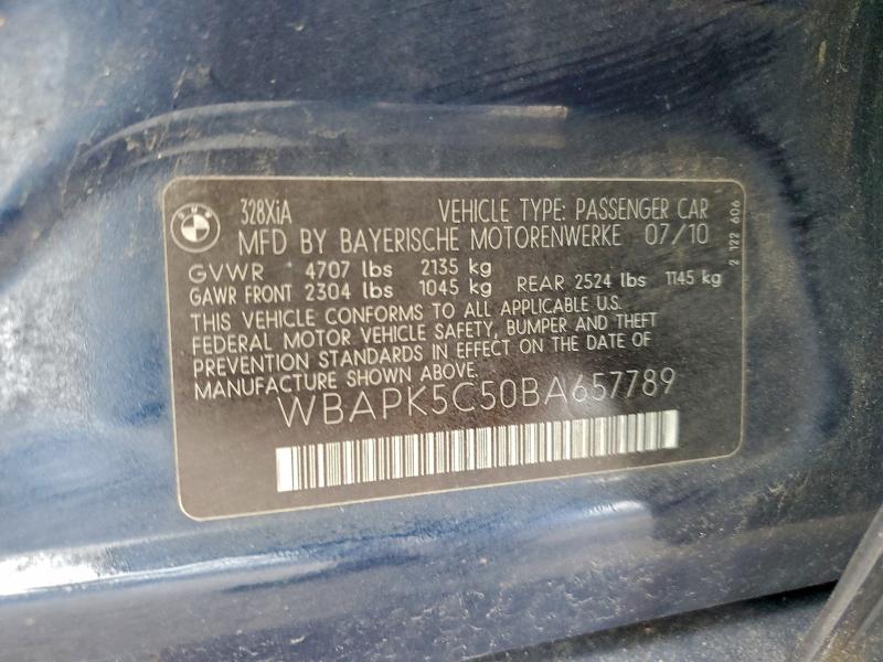 2011 BMW 328 XI SUL #3305302342