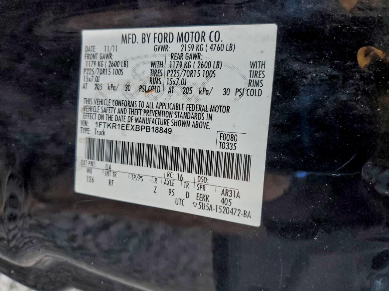 FORD RANGER SUPER CAB