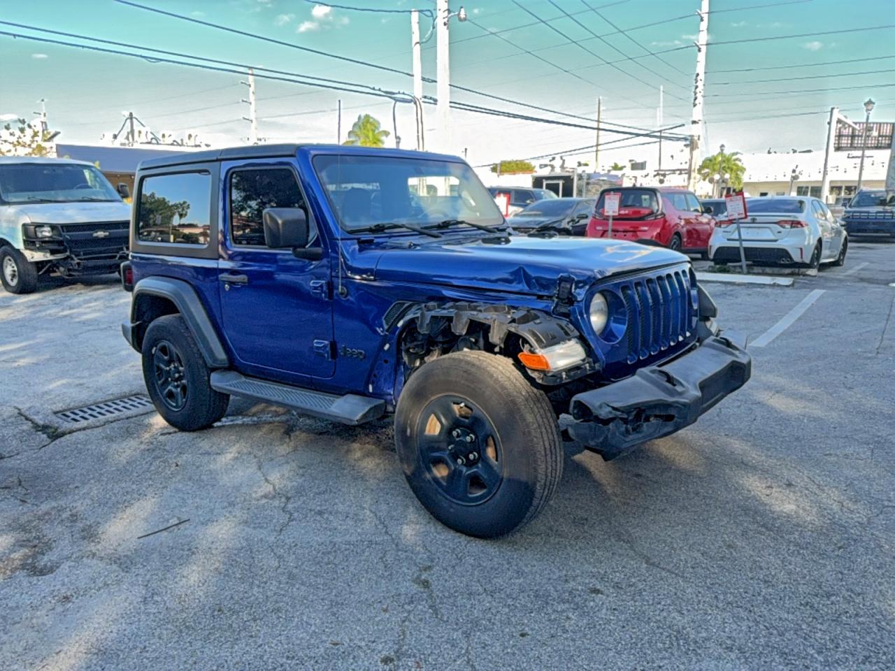 Lot #3305307338 2018 JEEP WRANGLER S
