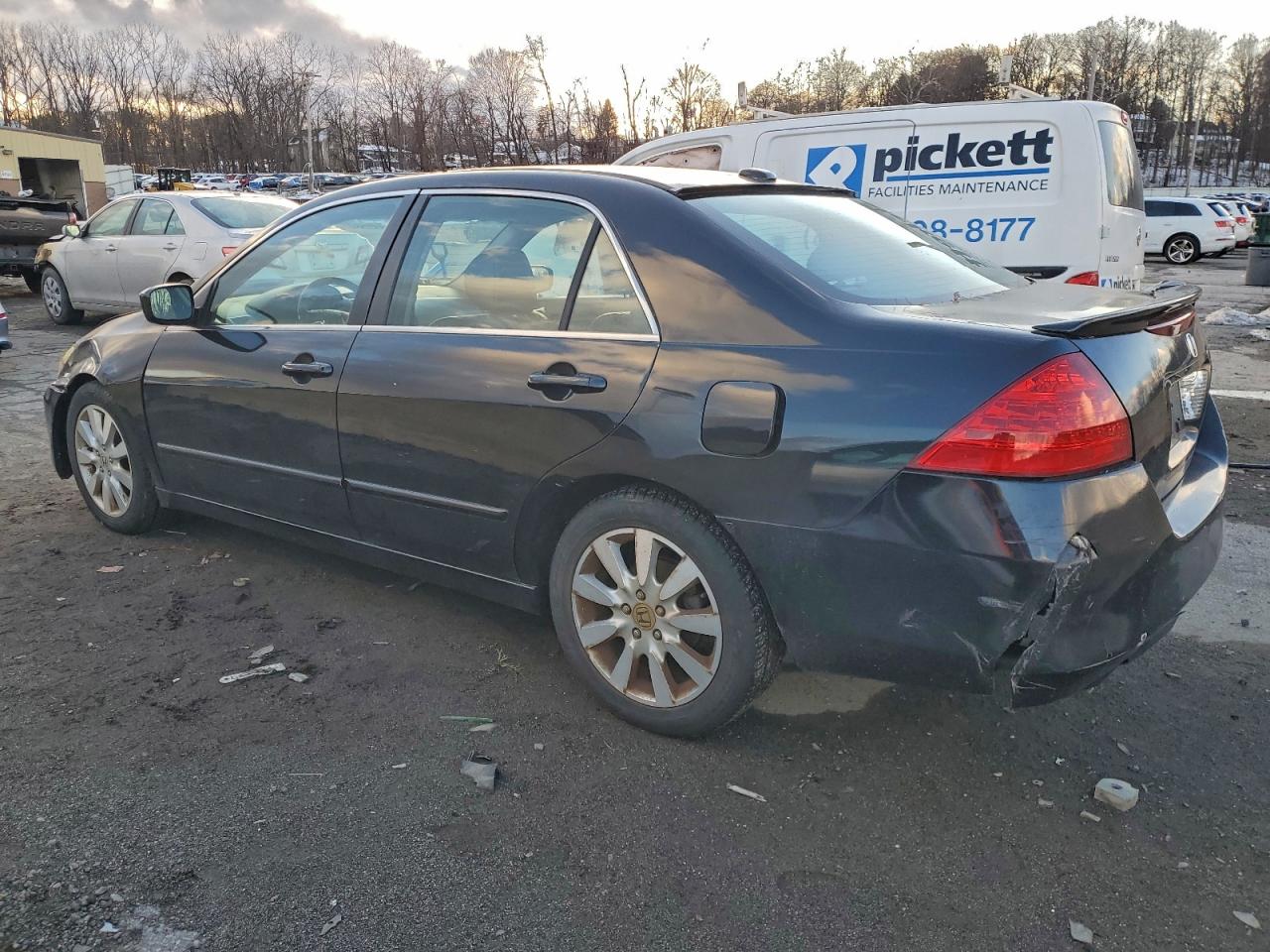 Lot #3309190622 2007 HONDA ACCORD EX