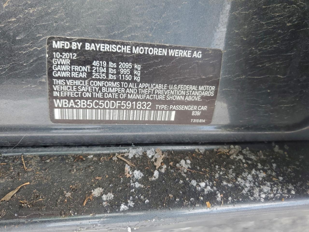 BMW 3 SERIES XI SULEV