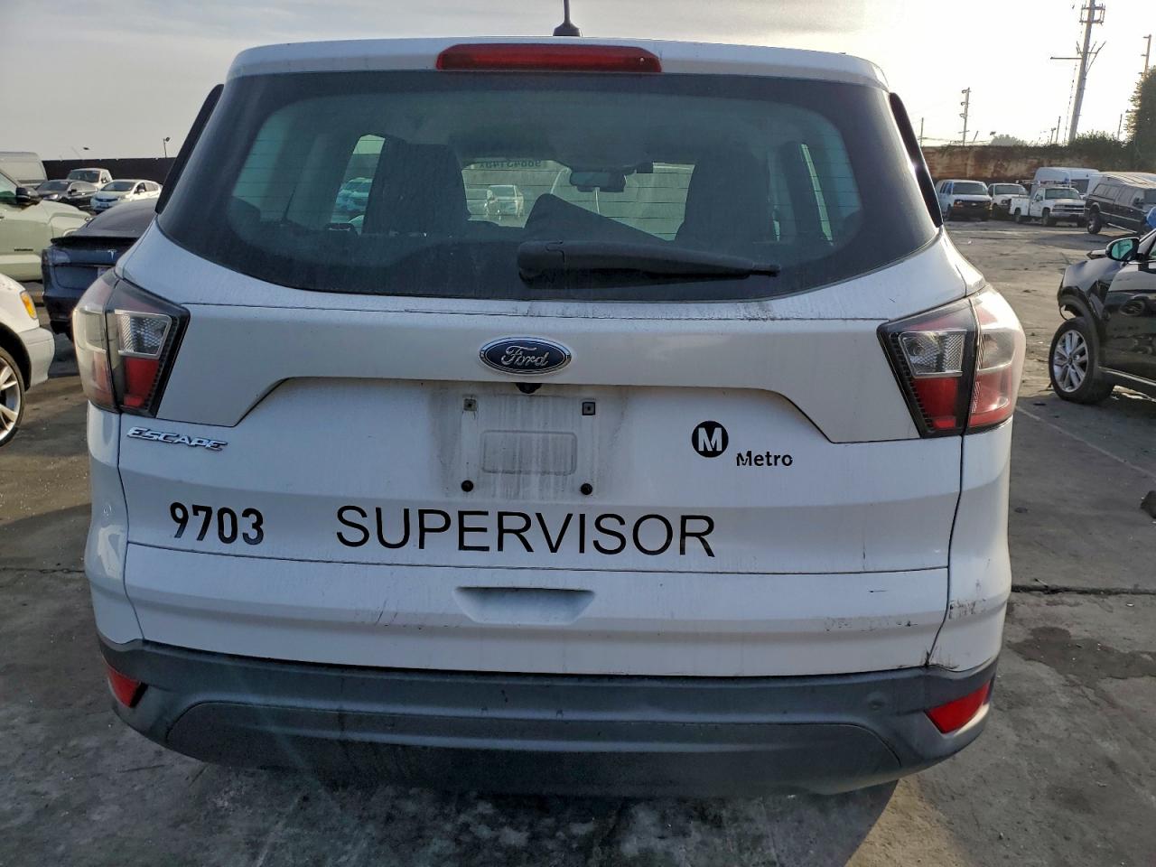 Lot #3319474653 2017 FORD ESCAPE S