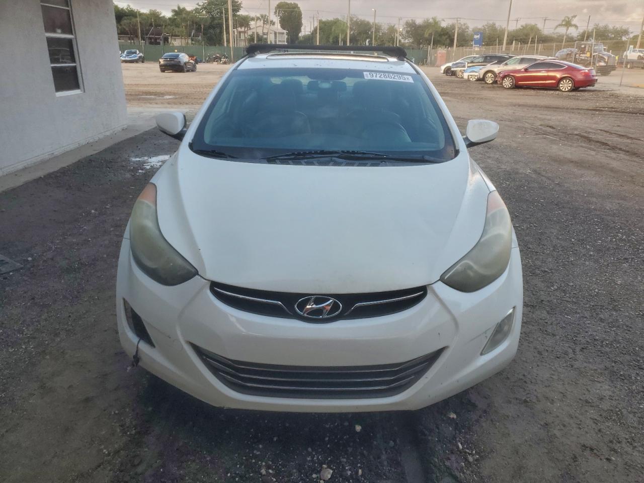 Lot #3316754419 2013 HYUNDAI ELANTRA GL