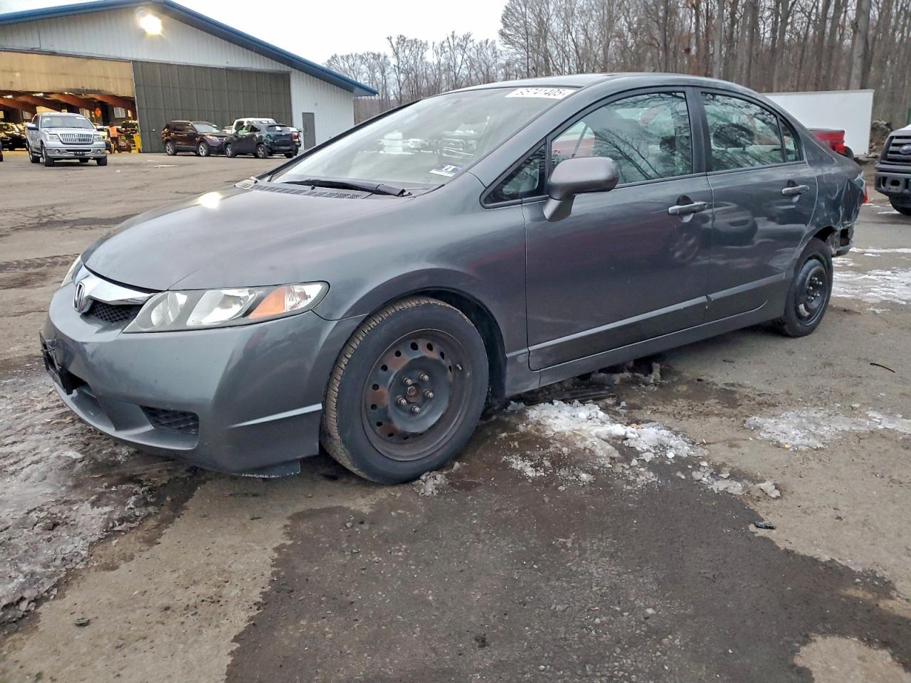 Lot #3312393118 2009 HONDA CIVIC LX