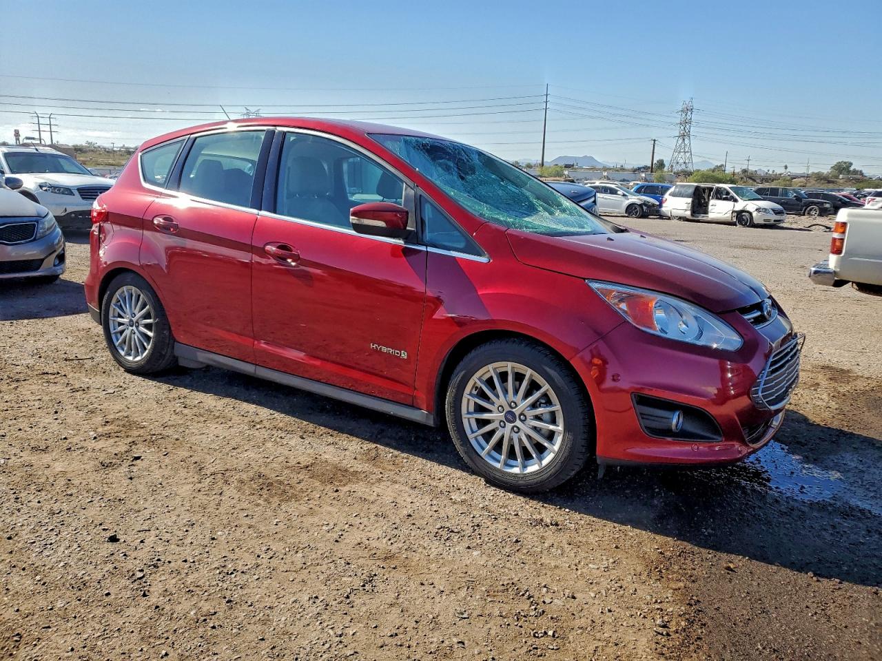 Lot #3309560579 2015 FORD C-MAX SEL