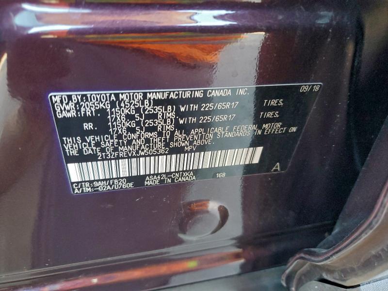 2018 TOYOTA RAV4 LE #3302635013