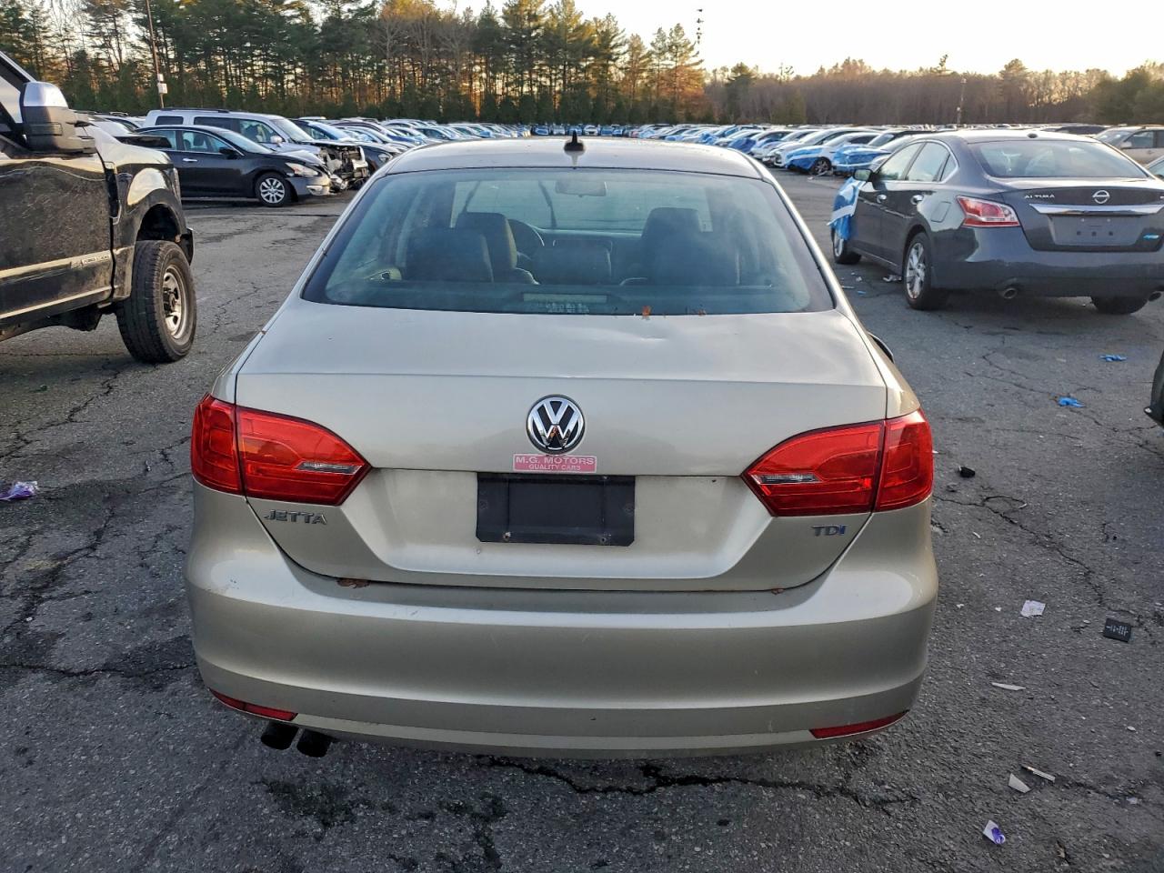 Lot #3304626445 2014 VOLKSWAGEN JETTA TDI