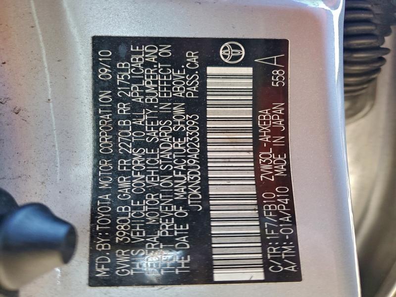 2010 TOYOTA PRIUS #3304539440