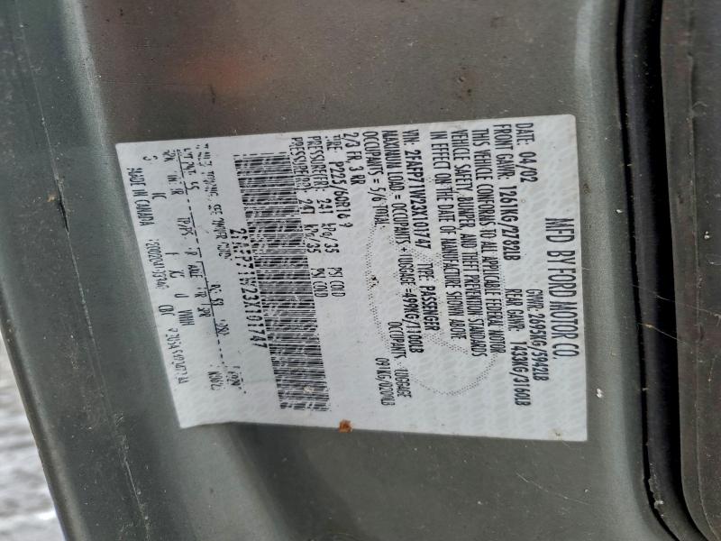 2003 FORD CROWN VICT #3301697627