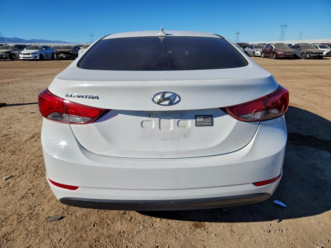 Lot #3311737244 2014 HYUNDAI ELANTRA SE