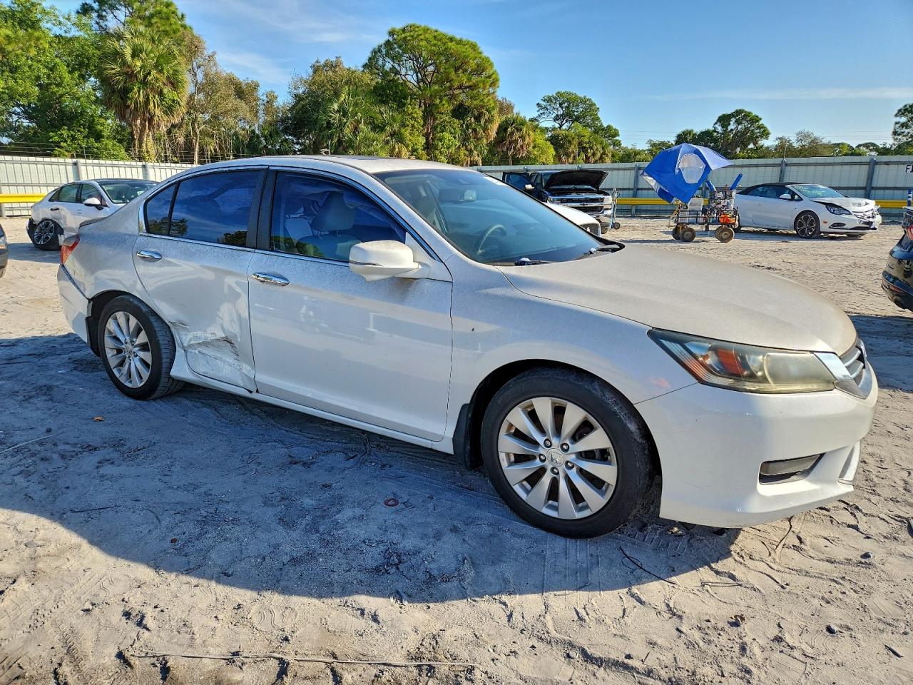 Lot #3304567441 2015 HONDA ACCORD EXL