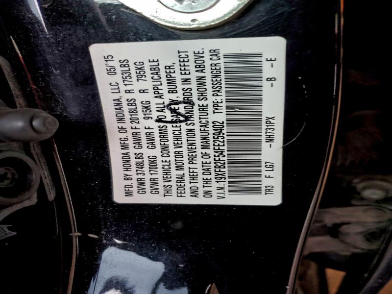 2015 HONDA CIVIC LX #3317743065