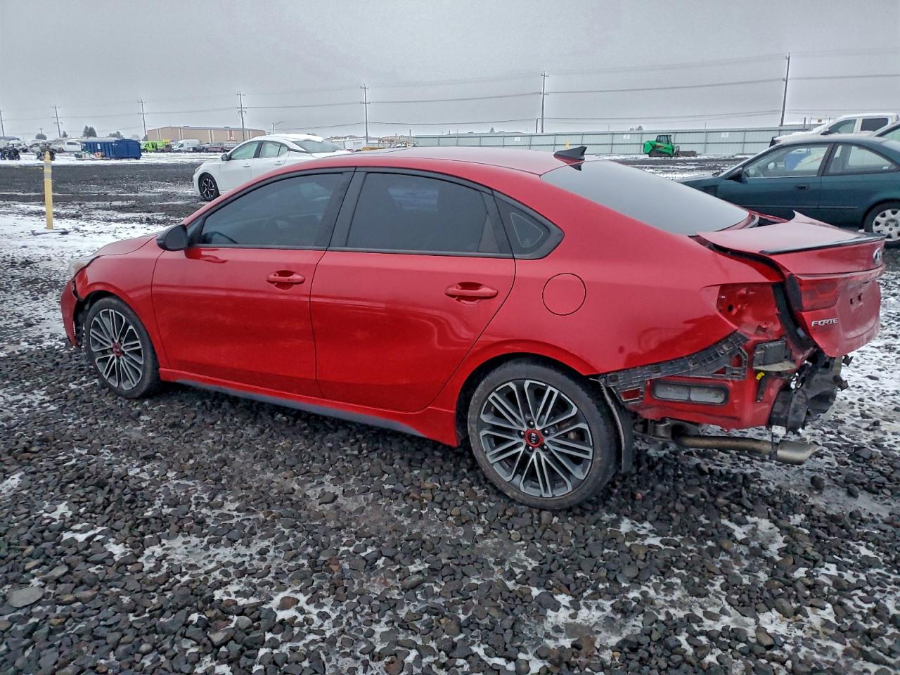 Lot #3309413967 2021 KIA FORTE GT