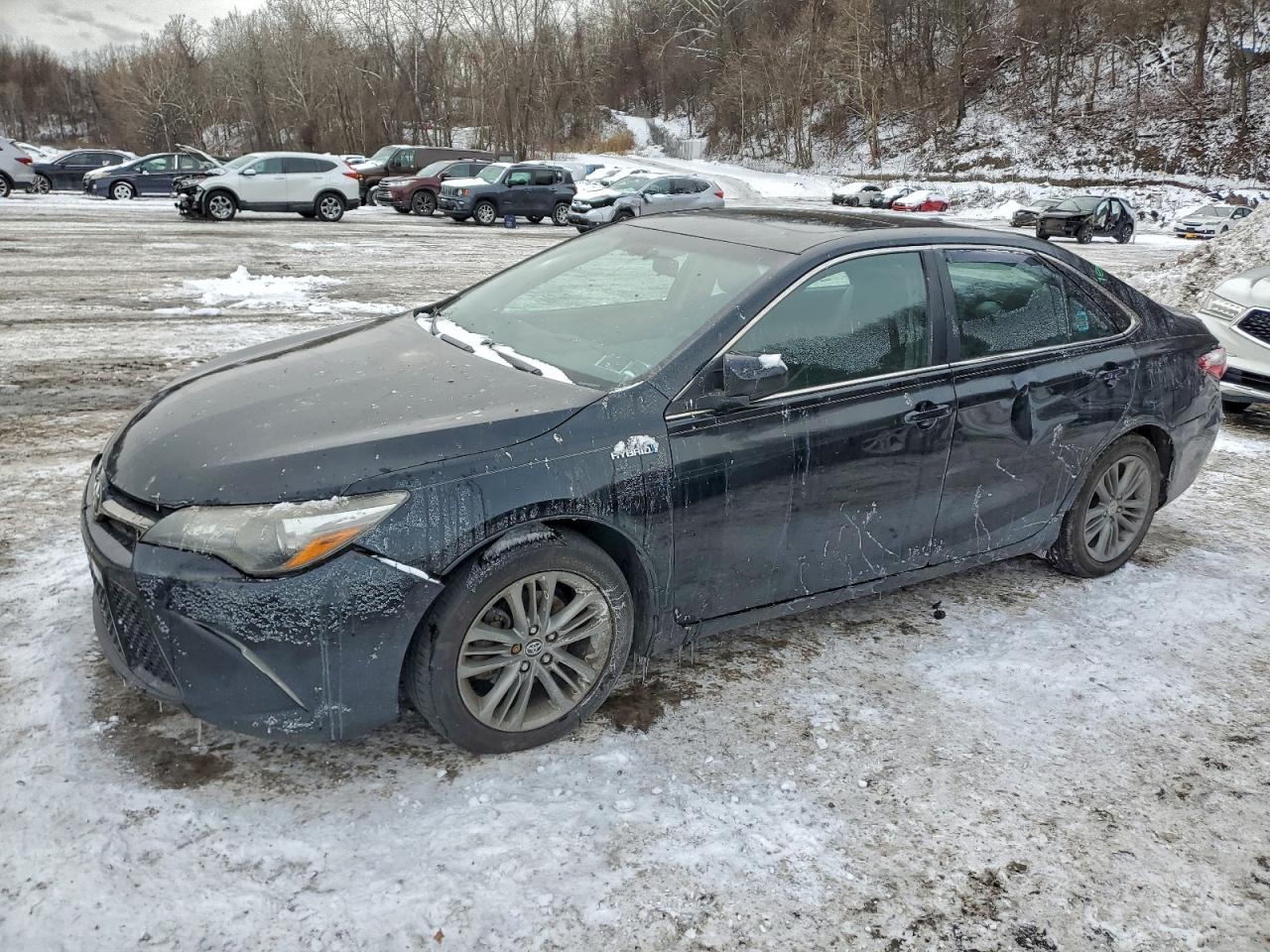 Lot #3316552486 2015 TOYOTA CAMRY HYBR