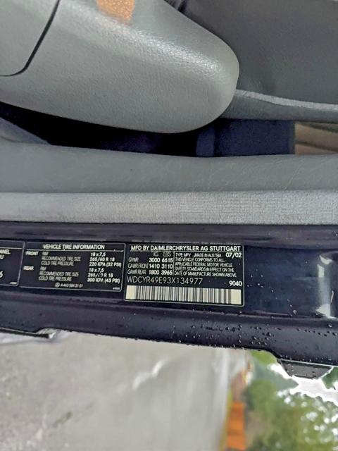 2003 MERCEDES-BENZ G 500 #3305334340