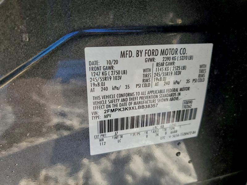 2020 FORD EDGE TITAN #3315820367