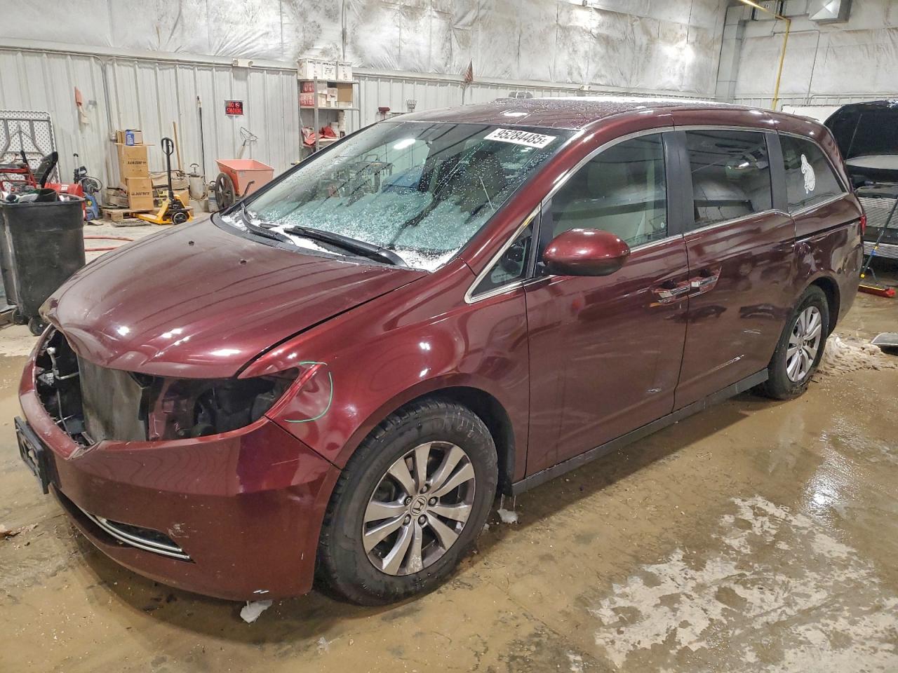 Lot #3309625053 2016 HONDA ODYSSEY SE