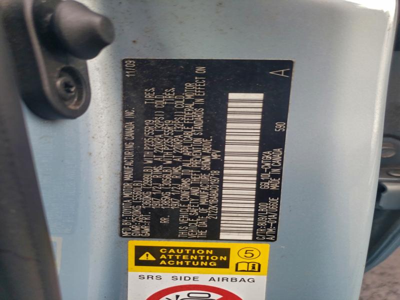 2010 LEXUS RX 350 #3308473303