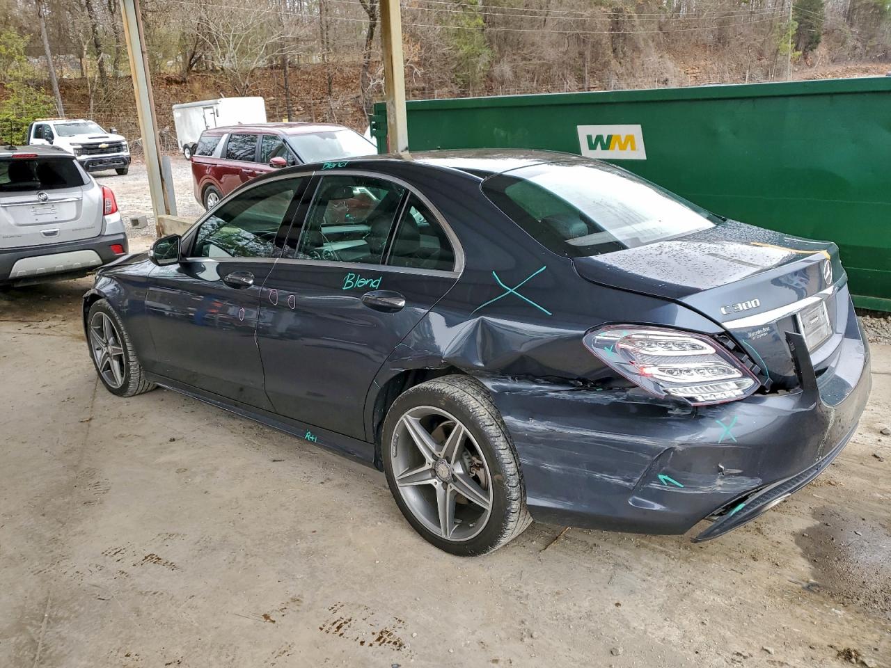 Lot #3311703219 2015 MERCEDES-BENZ C 300 4MAT