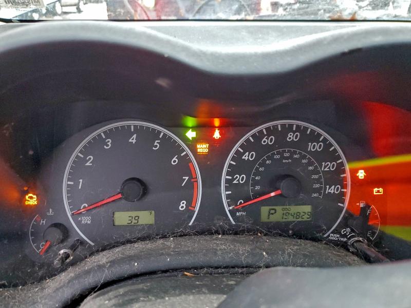 2013 TOYOTA COROLLA BA #3304512438