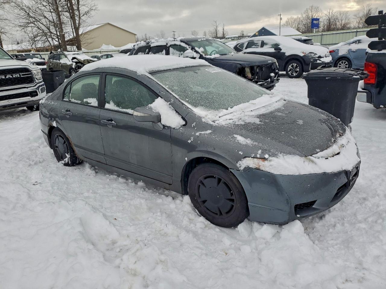 Lot #3308374288 2009 HONDA CIVIC HYBR