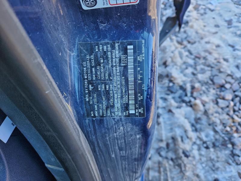 2013 FORD TRANSIT CO #3309210620