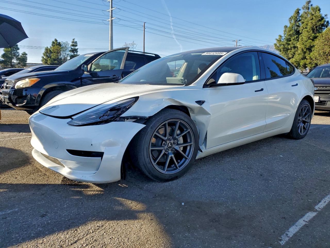 Lot #3312811091 2023 TESLA MODEL 3
