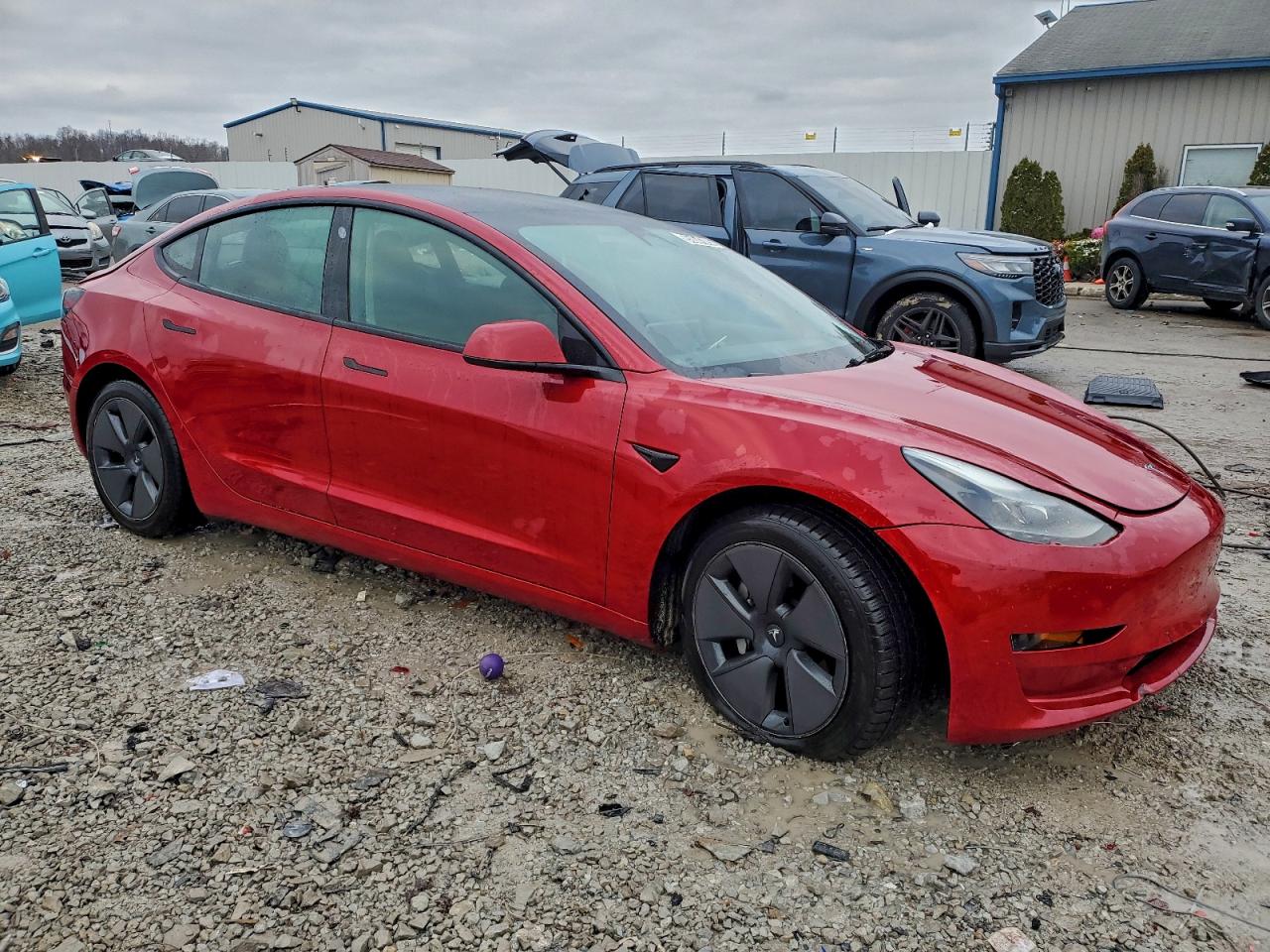 Lot #3317788085 2023 TESLA MODEL 3