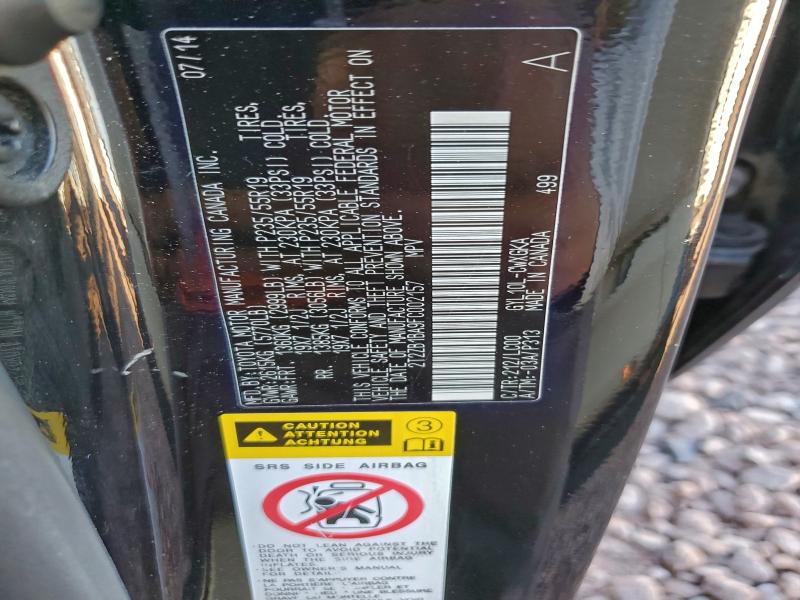 2015 LEXUS RX 450H #3305590102