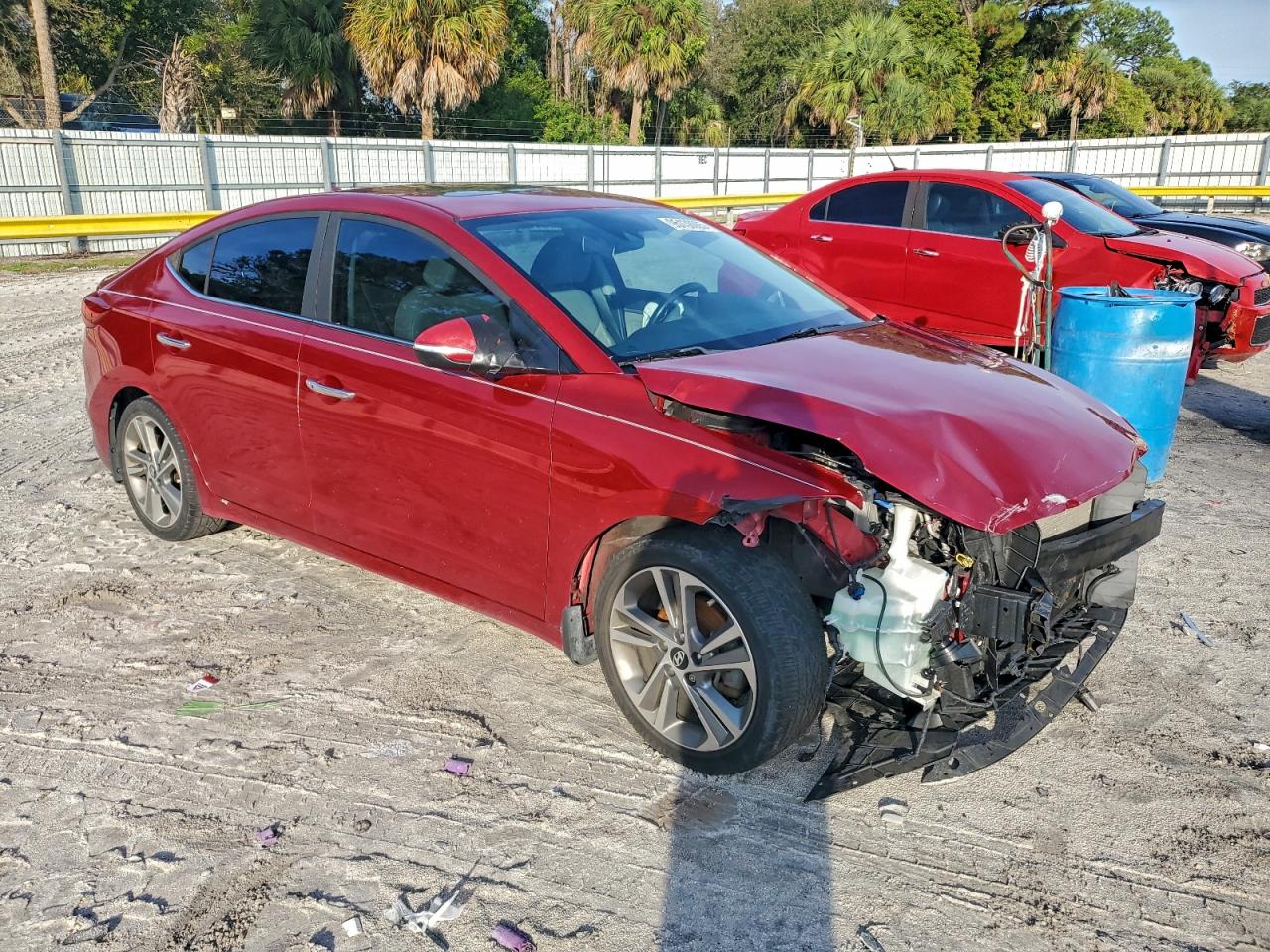 Lot #3317916936 2017 HYUNDAI ELANTRA SE