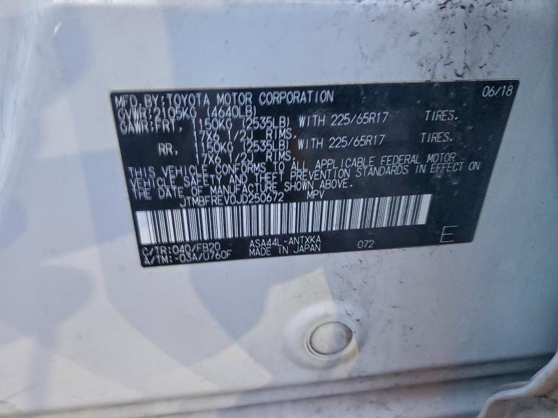 2018 TOYOTA RAV4 LE #3311644240